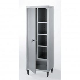 ARMOIRE PRODUITS D'ENTRETIEN INOX 500*600*1800mm TOURNUS