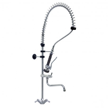 Douchette de prélavage CLASSIC - acier/accessoires plastifiés