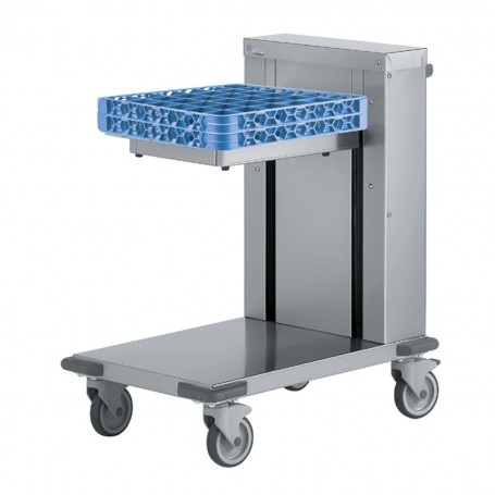 CHARIOT A NIVEAU CONSTANT POUR CASIERS A VERRES - TOURNUS