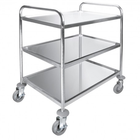 CHARIOT DE SERVICE DEMONTABLE 3 PLATEAUX