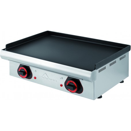 PLANCHA ELECTRIQUE SEMI PRO INOX 18/8  - MAINHO