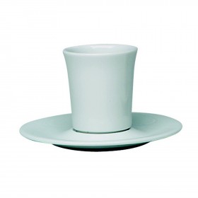 12 SOUCOUPES RONDES ø14.8cm -GALICE BLANC ? SARREGUEMINES