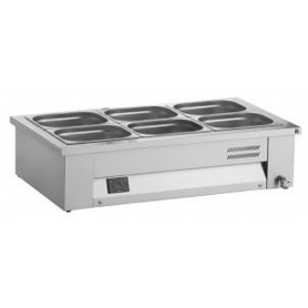 Bain-marie portable MAV610 - 1080x630x265 - 3 GN1/1 - 2 kW - 230 V mono