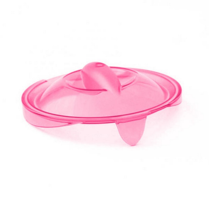 6 COUVERCLES PICHET 1 L COPOLYESTER ROUGE GRENADINE - LOT DE 6 - PLASTOREX