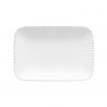 Assiette rectangulaire -Grès 30x21 cm- Pearl