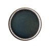 ASSIETTE PLATE CM 27 BLOOM BLUE AND BROWN E19507