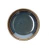 ASSIETTE COUS COUS CM 26 BLOOM BLUE AND BROWN E19496