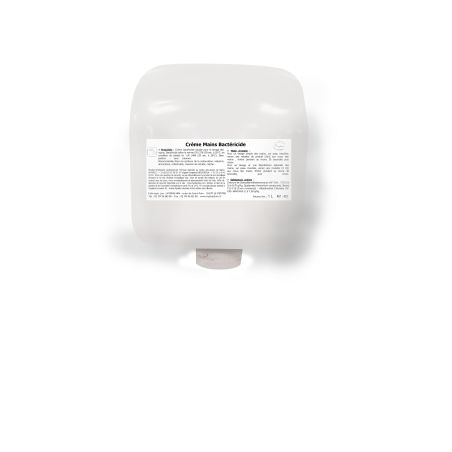 Crème mains bactéricide - Cartouche 1 L