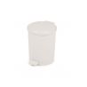 Poubelle à pédale 12 L ø34x27 cm - Plastique