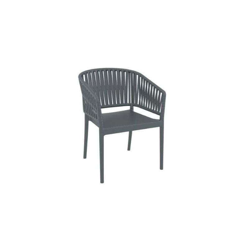 FAUTEUIL PORTOFINO DARK GREY E17875
