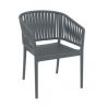 FAUTEUIL PORTOFINO DARK GREY E17875