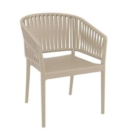 FAUTEUIL PORTOFINO TAUPE E17874
