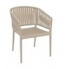 FAUTEUIL PORTOFINO TAUPE E17874