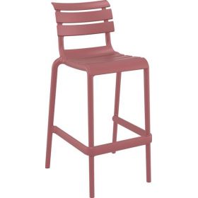 TABOURET HELEN BAR 75 MARSALA E17872