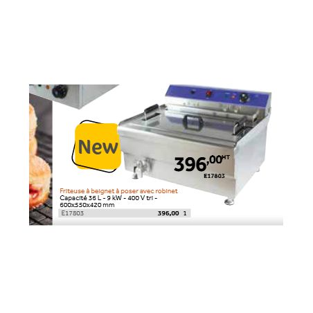 FRITEUSE A BEIGNET 9KW PRI E17803