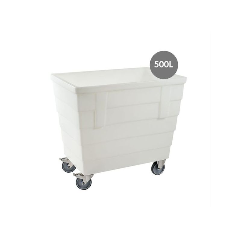 BAC AUTOPORTEUR 500L ROUES INOX B56820