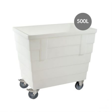 BAC AUTOPORTEUR 500L ROUES INOX B56820