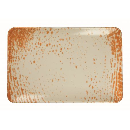Assiette rectangulaire - Porcelaine 30x20 cm - Pan
