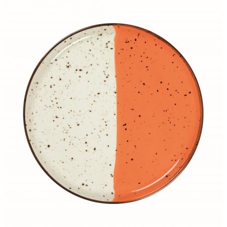 Assiette bord droit - Porcelaine› 27 cm - H‚lios