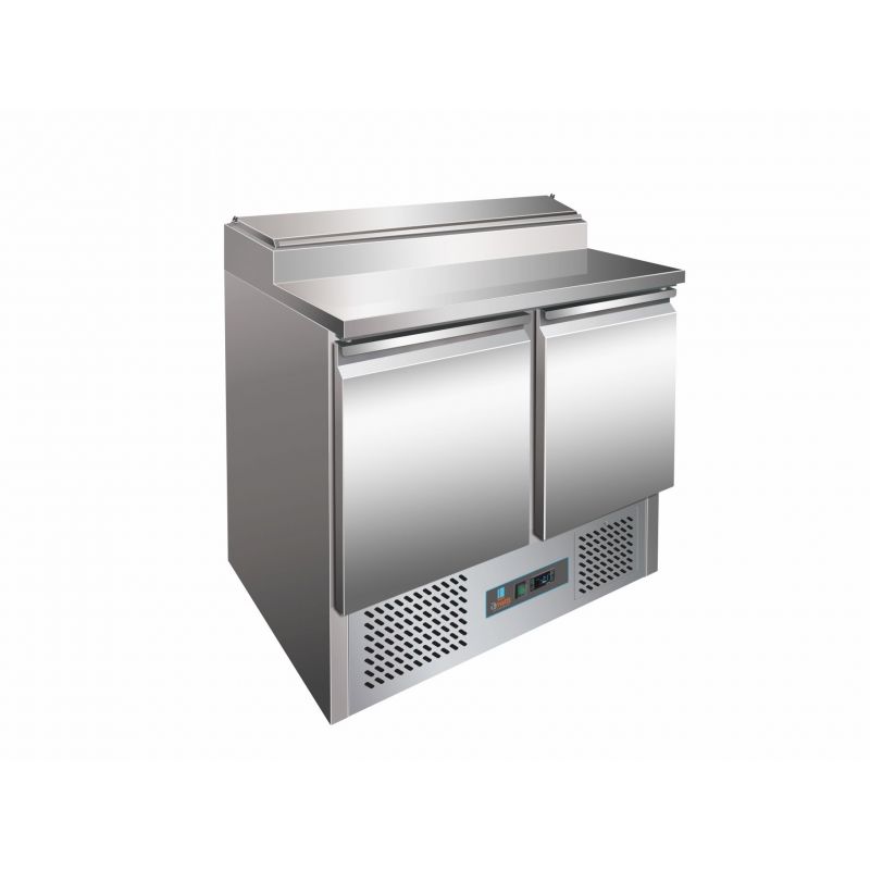 SALADETTE 2P PLEINES POSITIVE CENTRALE AV BACS RANGEMENTS E17197