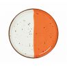 Assiette bord droit - Porcelaine› 21 cm - H‚lios