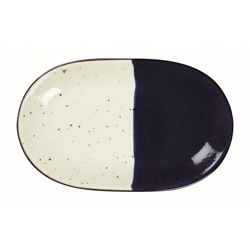 Assiette ovale - Porcelaine 32x20 cm - Pos‚idon Assiette ovale - Porcelaine 32x20 cm - Pos‚idon