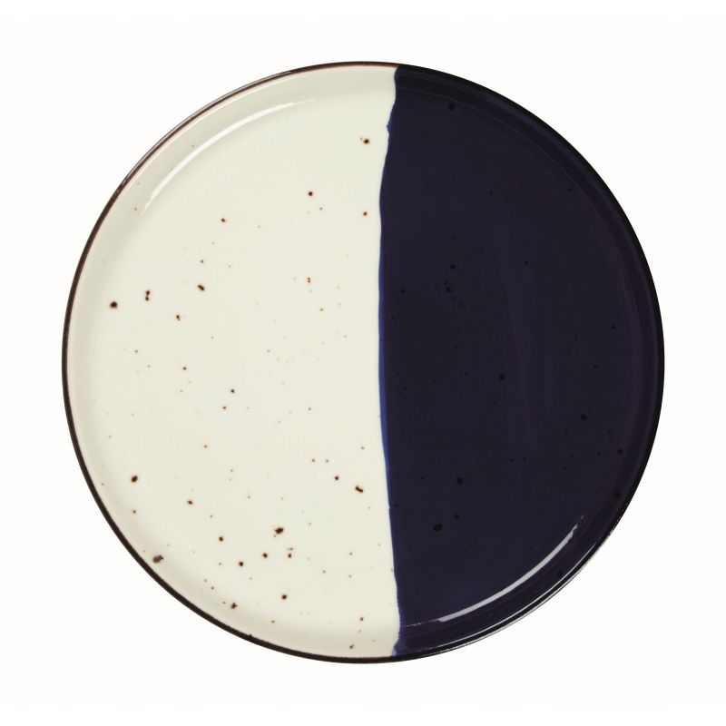 Assiette bord droit - Porcelaine› 27 cm - Pos‚idon