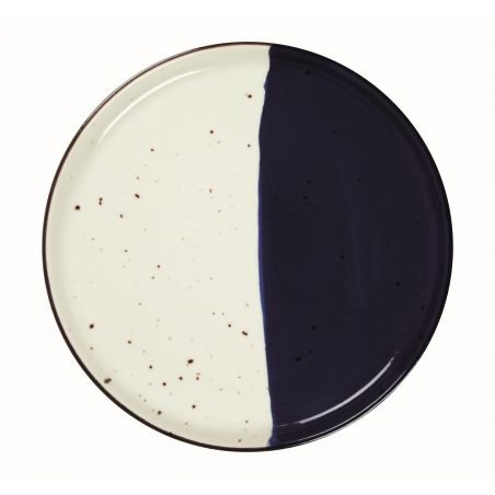 Assiette bord droit - Porcelaine› 27 cm - Pos‚idon
