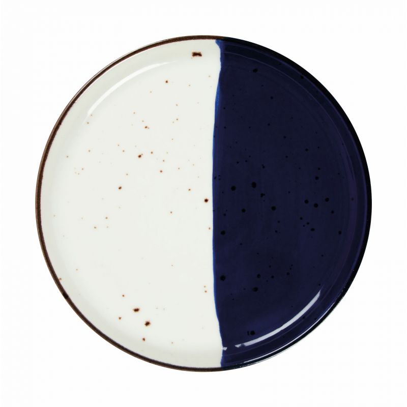 Assiette bord droit - Porcelaine› 21 cm - Pos‚idon Assiette bord droit - Porcelaine› 21 cm - Pos‚idon