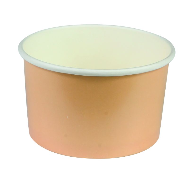 Coupe à glace 140 ml - ø7,4x5,2 cm - Carton brun Coupe à glace 140 ml - ø7,4x5,2 cm - Carton brun