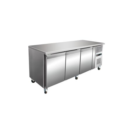 TABLE PATISSERIE 3 PORTES 600X400 DESSUS INOX E17166