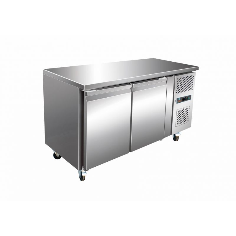 TABLE PATISSERIE 2 PORTES 600X400 DESSUS INOX E17165 TABLE PATISSERIE 2 PORTES 600X400 DESSUS INOX E17165