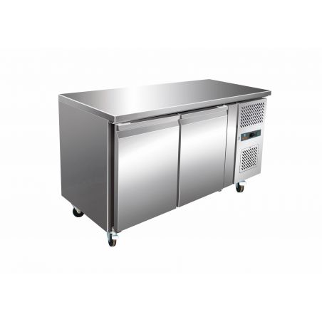 TABLE PATISSERIE 2 PORTES 600X400 DESSUS INOX E17165