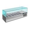 VITRINE SALADETTE 1500MM 7 BACS1/4 E17155