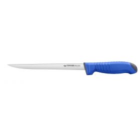 COUTEAU A FILET ACIER SUEDOIS - 20 CM - MANCHE BI-MATIERE BLEU - LA B43036