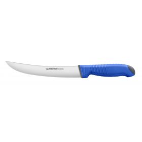COUTEAU A PARER LAME COURBE 22 CM BLEU - LA PIECE B43030