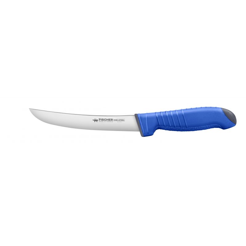 DESOSSEUR 15 CM POINTE LARGE LAME RIGIDE - BLEU - LA PIECE B43028 DESOSSEUR 15 CM POINTE LARGE LAME RIGIDE - BLEU - LA PIECE B43028