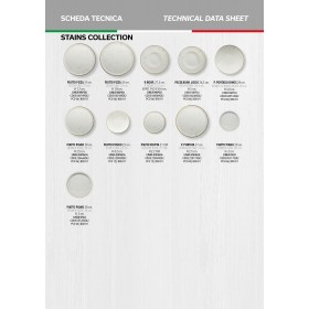 Assiette à pizza - Porcelaine  Ø 33x1,8 cm - Stains