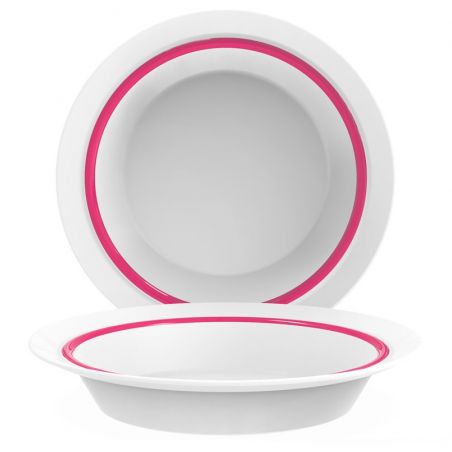 Assiette creuse - Verre trempé ø 23 cm - Autonomy