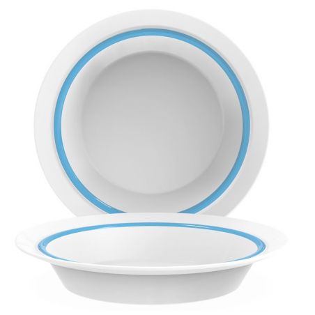 Assiette creuse - Verre trempé ø 23 cm - Autonomy