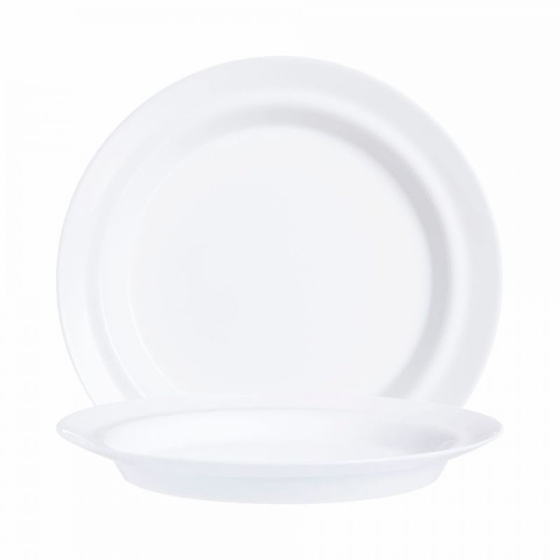Assiette plate - Verre trempé ø 23 cm - Autonomy