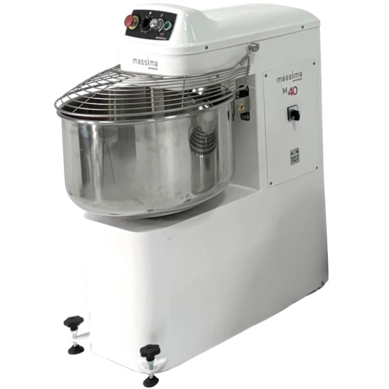 Pétrin à spirale 40 kg- Cuve 300x425 mm - M30