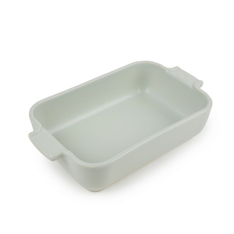 Plat individuel 47 cl - Émail vitrifié - Vert sauge