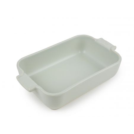 Plat individuel 47 cl - Émail vitrifié - Vert sauge