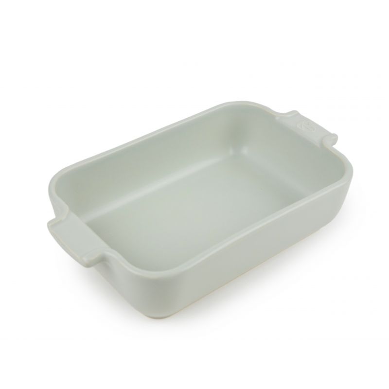 Plat individuel 85 cl - Émail vitrifié - Vert sauge