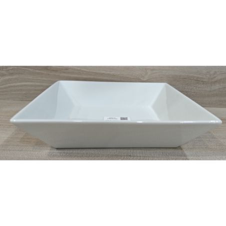 Salad bowl carré - Porcelaine 20x20x4,5 cm - Pyros