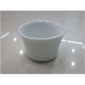 Coupelle évasée haute - Porcelaine ø 6,3x3,5 cm
