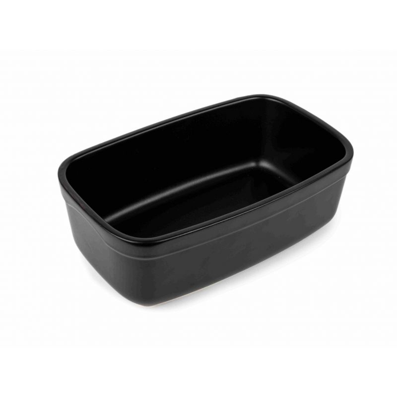 Terrine 2,7 L - Céramique 27,7x17,4x9,2 cm - Noir