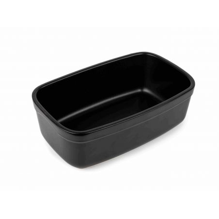 Terrine 2,7 L - Céramique 27,7x17,4x9,2 cm - Noir