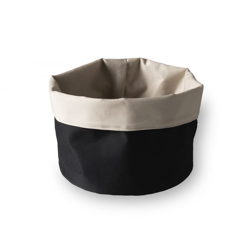 Corbeille à pain ronde ø 15x15 cm - Noir
